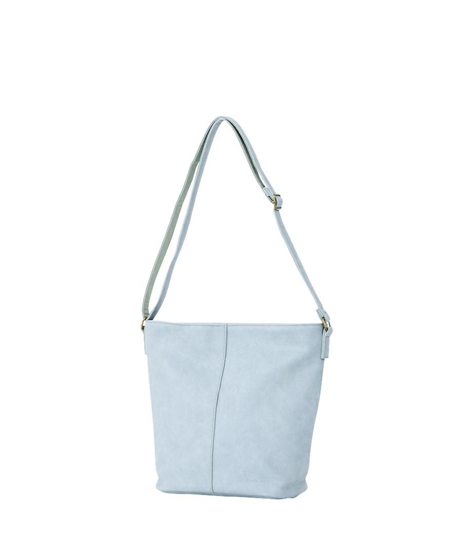 ショルダーバッグ/スモーキーシボフェイクレザー | ショルダーバッグ