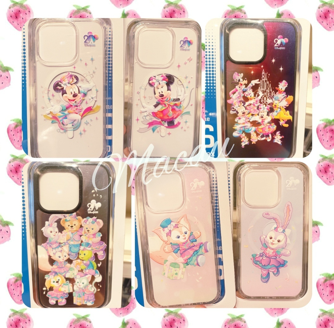 香港ディズニーランド限定☆パーク20周年記念 iPhoneケース (Disney