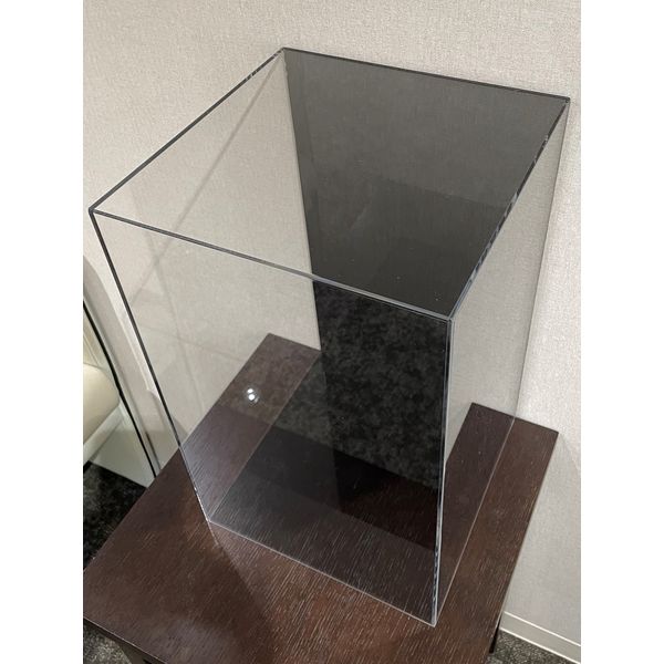 KMA アクリルケース A(600H・背面黒)底280角 1台入 021-SN35M_353 1台
