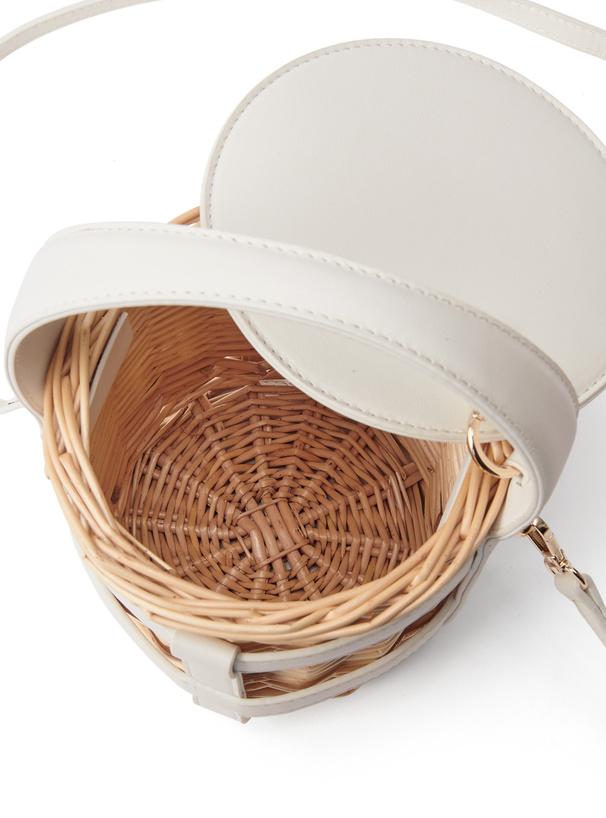 2Wayレザーコンビカゴバッグ[tr641] | レディースファッション通販の