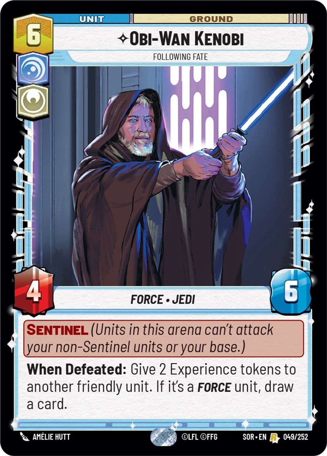 Obi-Wan Kenobi | Star Wars: Unlimited | TCG Stacked