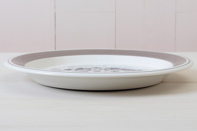 ヴィンテージ】Arabia/アラビア/Krokus/クロッカス/モノトーン（グレー