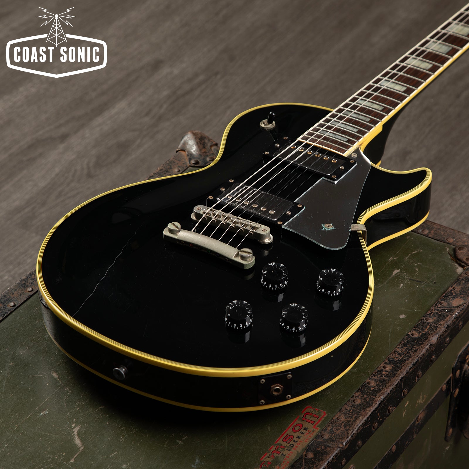 1990 Greco EGC-600 Les Paul Black Fujigen