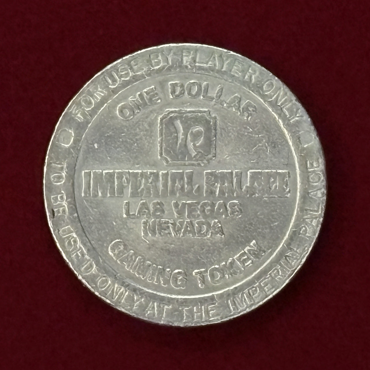 アメリカ】1ドル 白銅製 ゲーミングトークン インペリアル・パレス［C