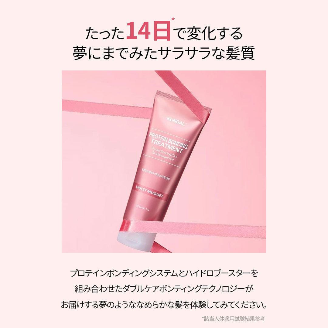 KUNDAL プロテインダメージケアトリートメント｜レザーアイリス