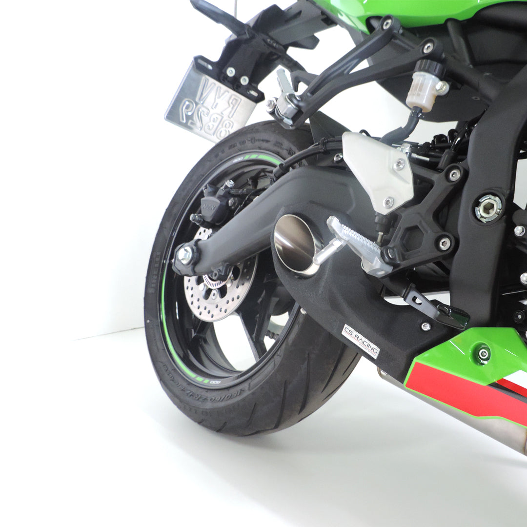 2023-on Kawasaki Ninja ZX-4R / RR CS Racing Full Exhaust | Muffler