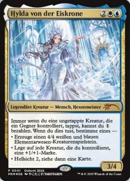 MTGプロモ】《氷冠のヒルダ》のアニメイラスト版がドイツのイベント