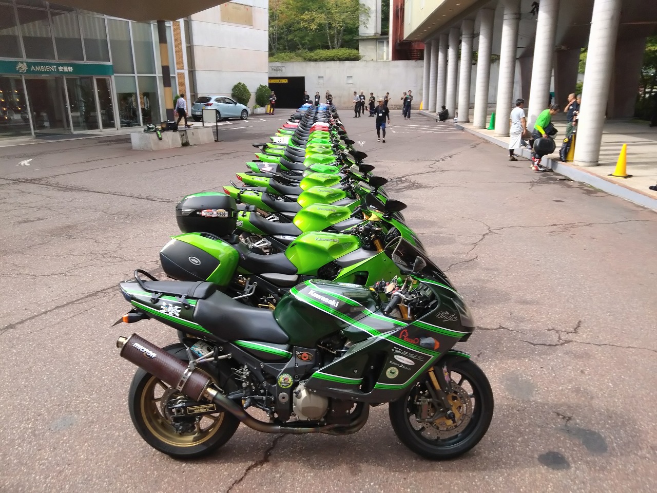 ばぁば①② 25.10.12~13 ZX-12R 200 Over's オーナーズクラブ 全国