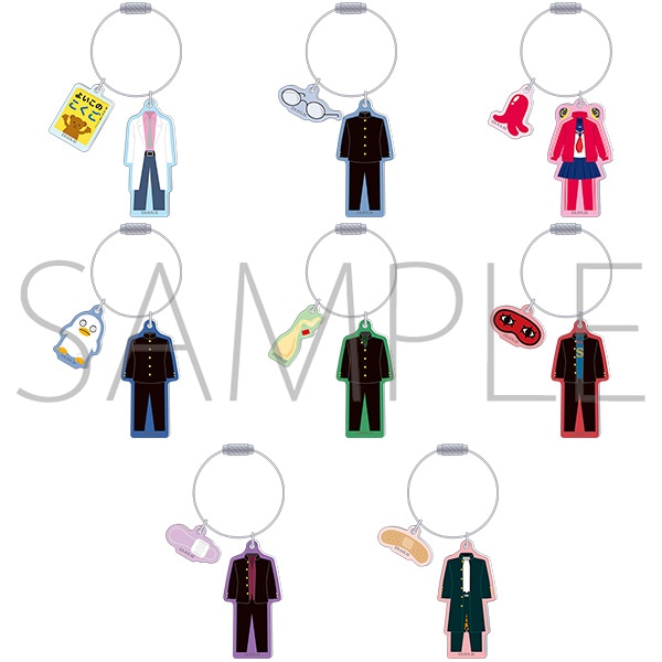 3年Z組銀八先生 衣装アクリルキーホルダーコレクション: キャラグッズ