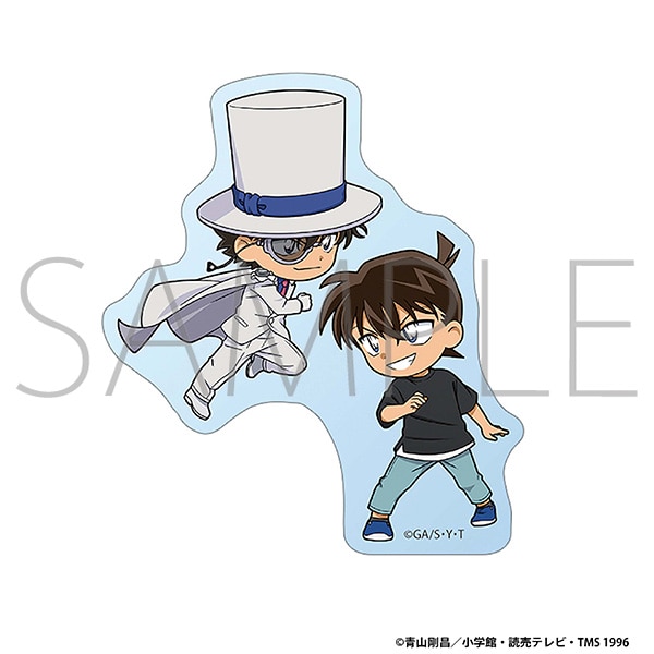 名探偵コナン ステッカー／工藤新一＆怪盗キッド: キャラグッズ