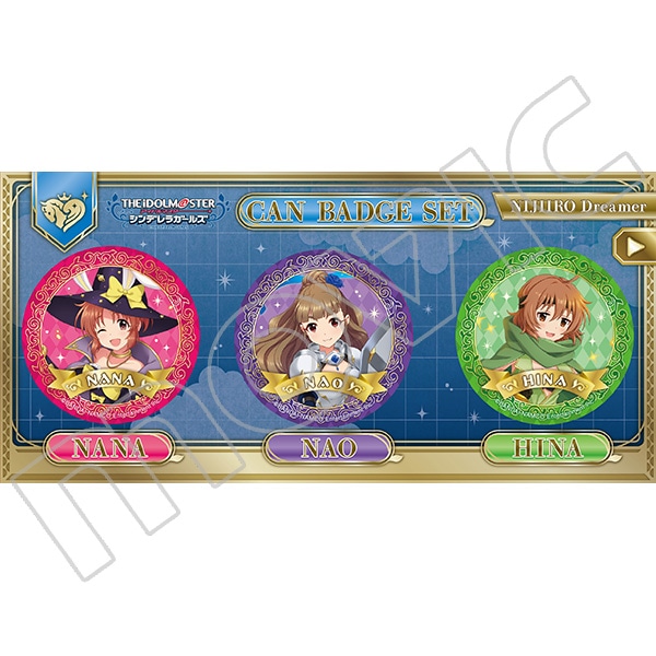 アイドルマスター シンデレラガールズ 缶バッジセット: キャラグッズ