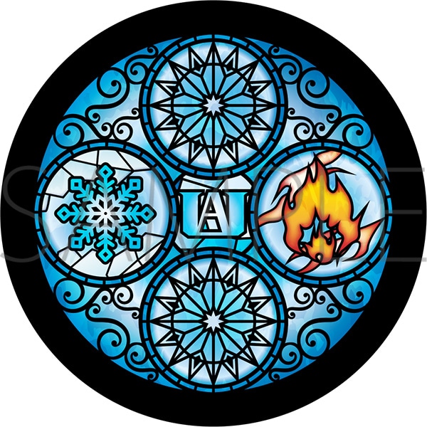 僕のヒーローアカデミア ステンドグラス風 ミラー 轟焦凍: キャラ