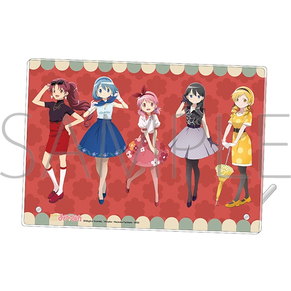 魔法少女まどか☆マギカ アクリルアートパネル／レトロ: キャラグッズ