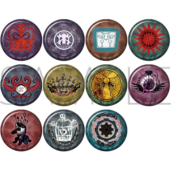 魔法少女まどか☆マギカ 魔女の口づけミニバッジコレクション: キャラ