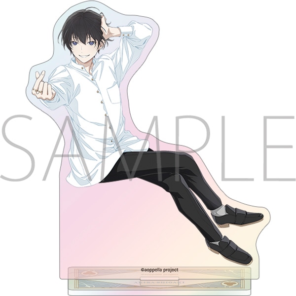 アオペラ -aoppella!?- オーロラアクリルスタンド／シャッフルver. 紫