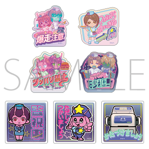 銀河特急 ミルキー☆サブウェイ ダイカットステッカー／カート: キャラ