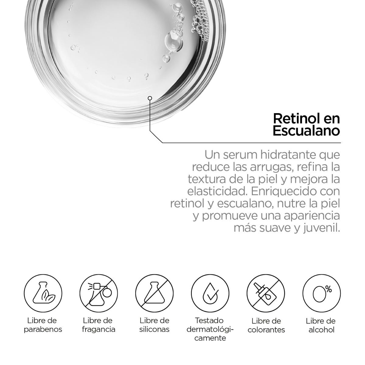 Just Retinol en Escualano Sin H2O Sérum Antiedad 30 Ml | dbs.cl