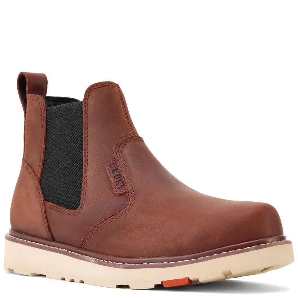 BRUNT Men's Ohman LE Work Chelseas - Redwood | elliottsboots