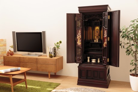 唐木 四君子 20号 紫檀 | 製品詳細 | 仏壇・仏具 製造/卸メーカー