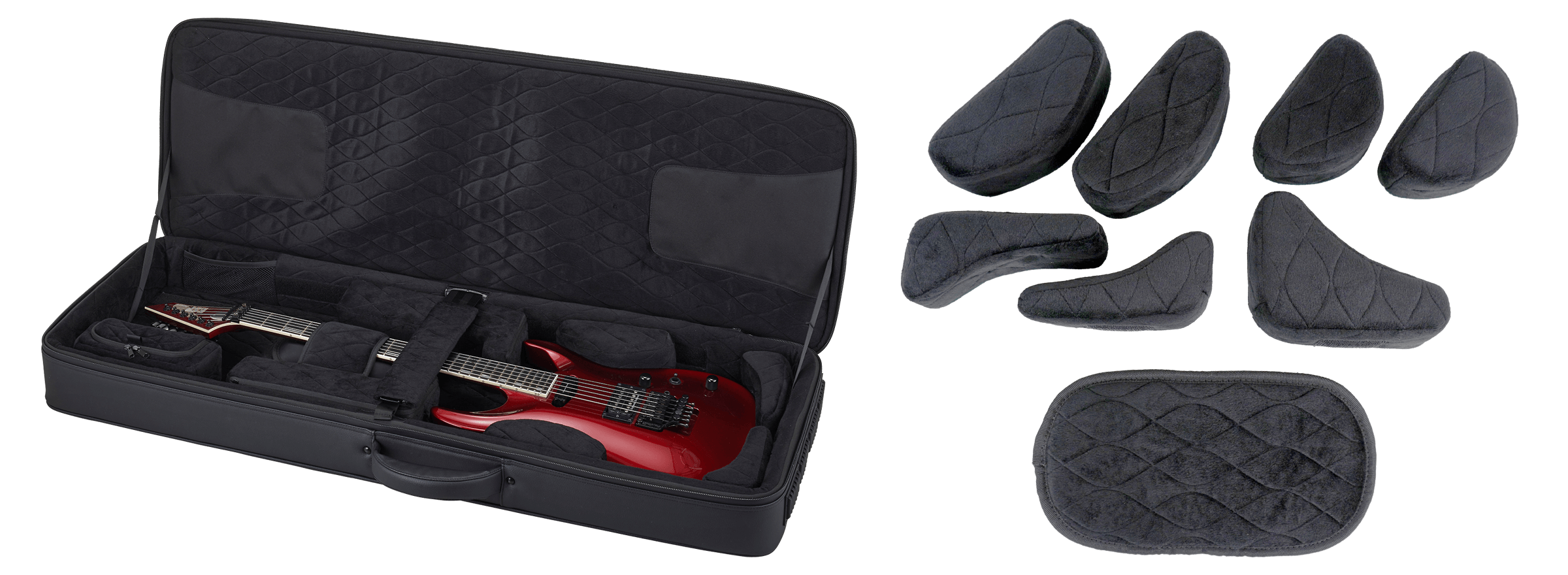 ボディシェイプ合わせてフレキシブルにセットアップが可能な