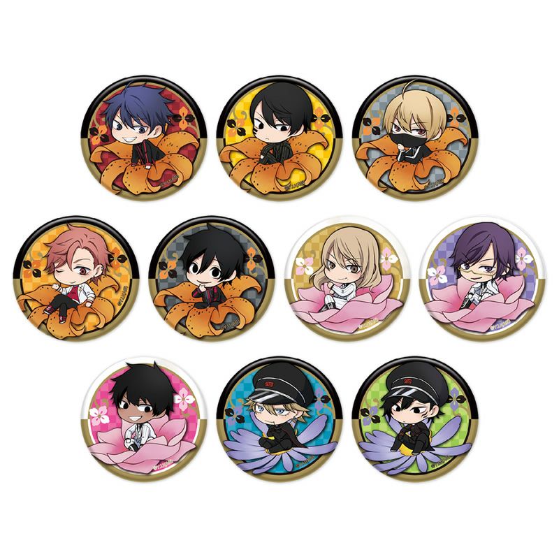 囲 岬 桃源暗鬼 缶バッジ 34点 カバー付き ハート缶バッジ 最終値下げ