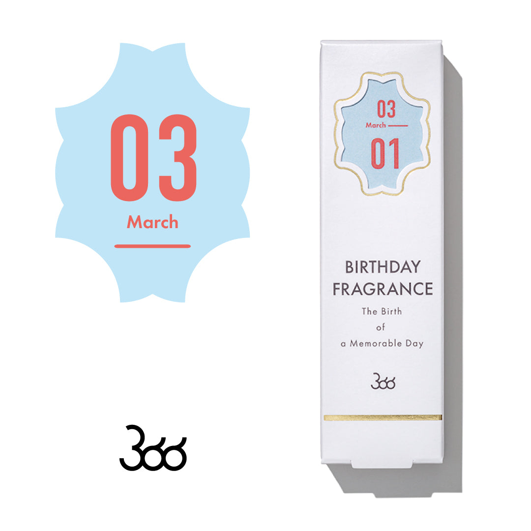 366】BIRTHDAY FRAGRANCE March(サンロクロク バースデーフレグランス3