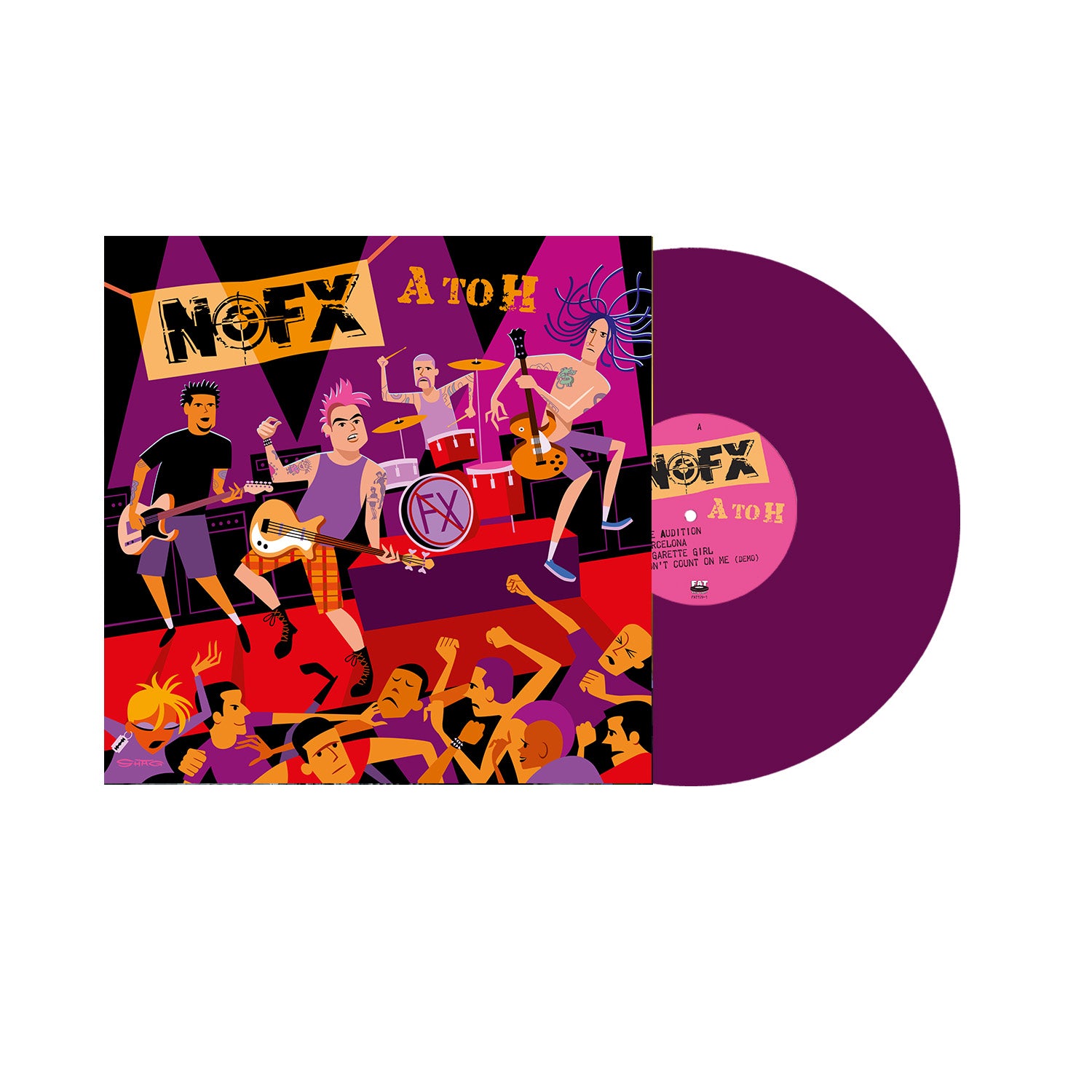 NOFX A to H Vinyl Record – Fat Wreck Chords