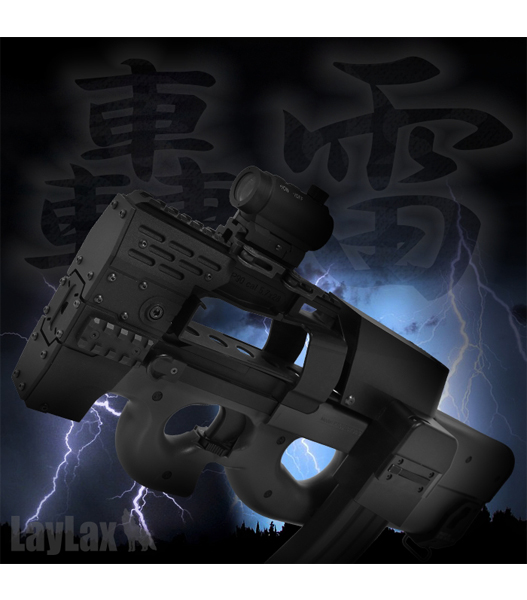 ミリタリーショップ Fellowes / LAYLAX NITRO.Vo P90 アーマードレイル