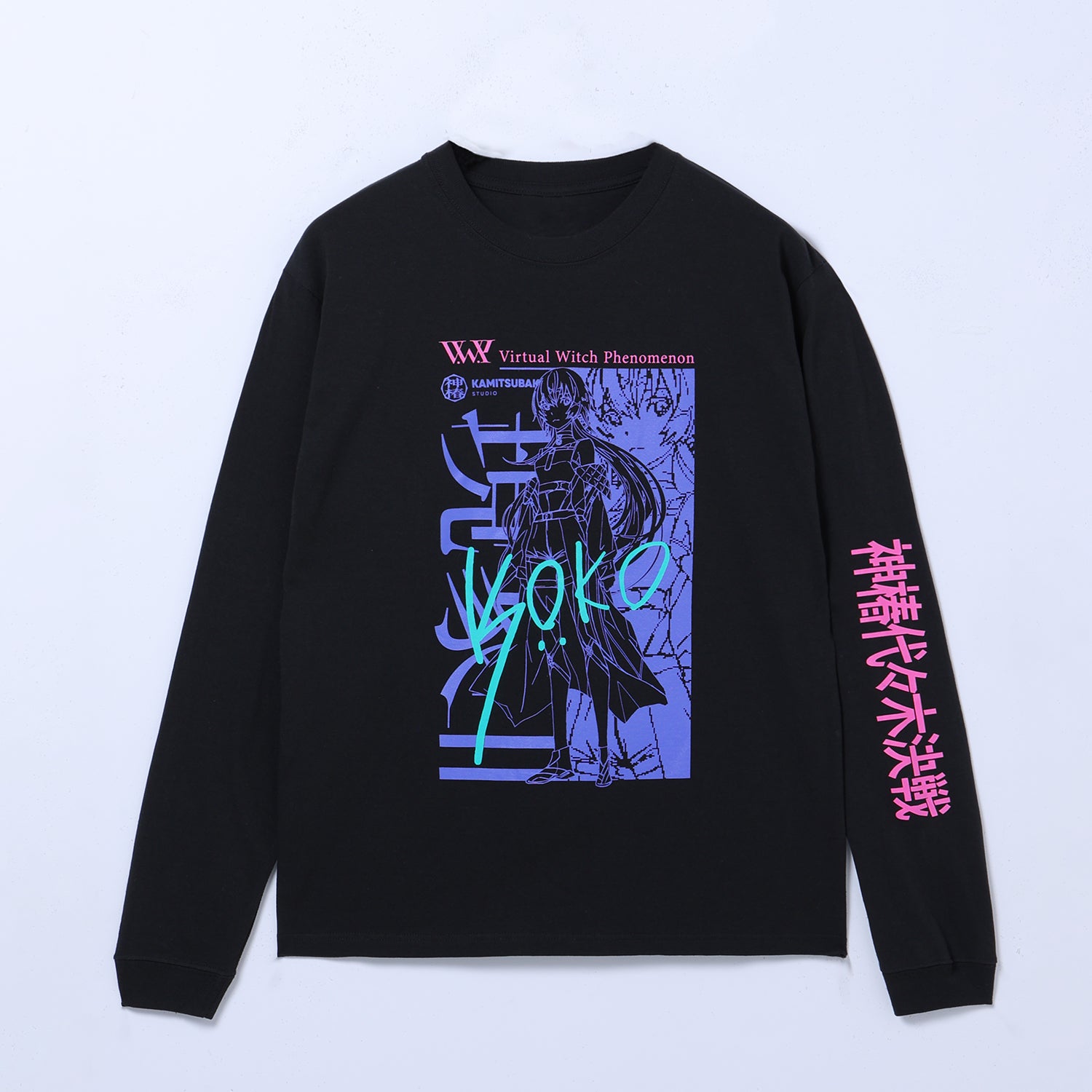 V.W.P】事前物販限定 神椿代々木決戦ロングTシャツ「現象Ⅱ -魔女拡成