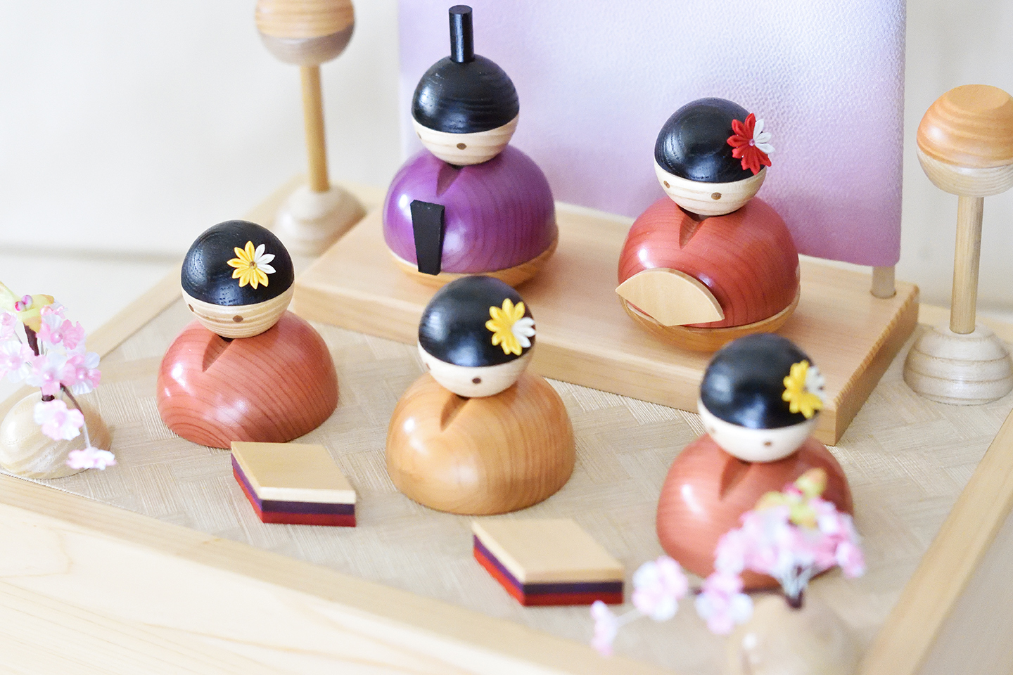 コンパクトでかわいい「ことの羽子板」