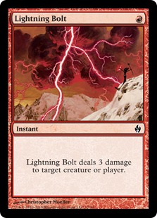 Foil】《稲妻/Lightning Bolt》[FAL] 赤C | 日本最大級 MTG通販サイト