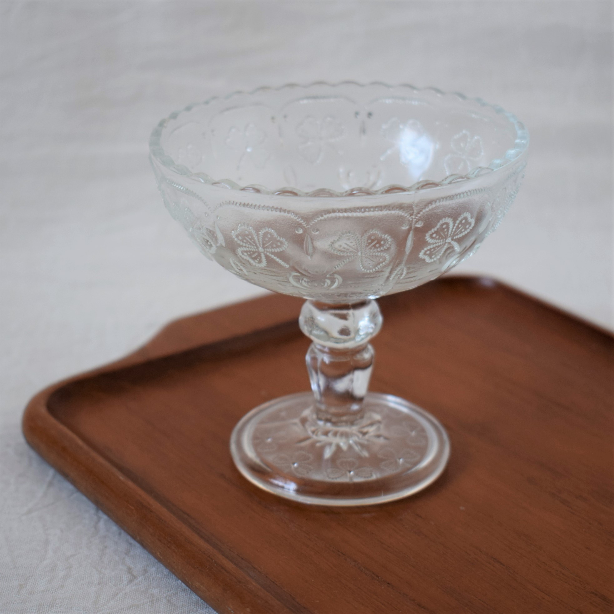 ガラスコンポート・デザートボウル / Apila・アピラ / Nuutajarvi