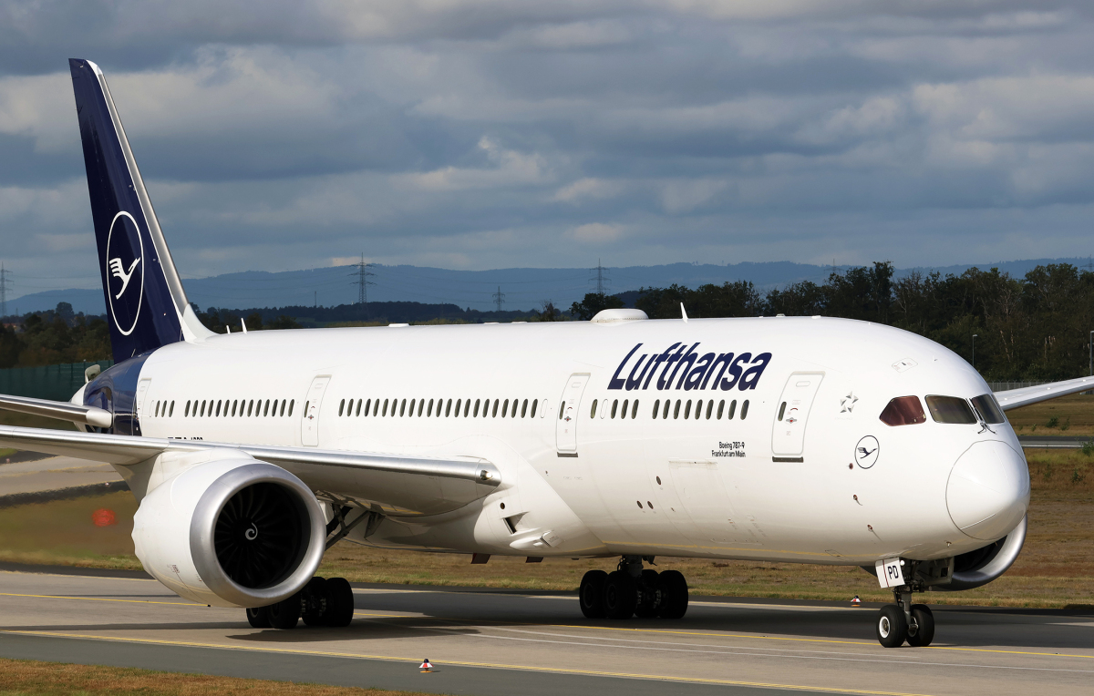 ルフトハンザ、夏ダイヤより787-9を香港線に投入！ 初のアジア路線に