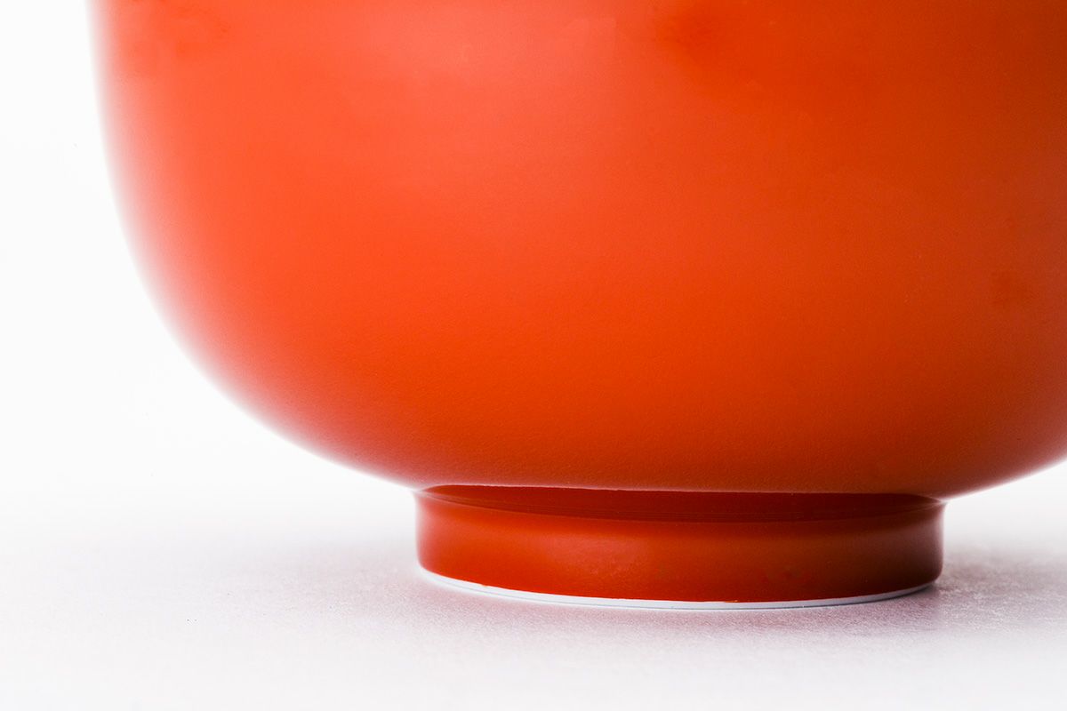 花は桜（赤） 雑煮碗 | 有田焼 深川製磁｜公式オンラインストア