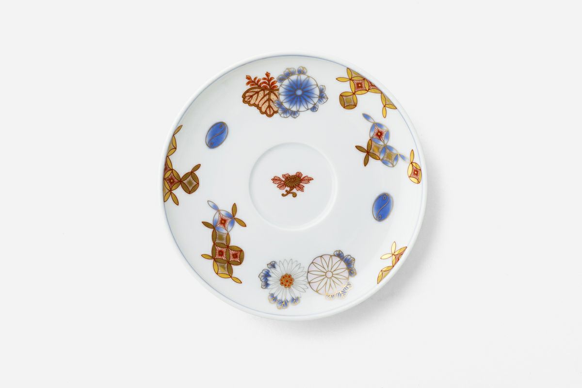 菊七宝 紅茶碗皿 | 有田焼 深川製磁｜公式オンラインストア