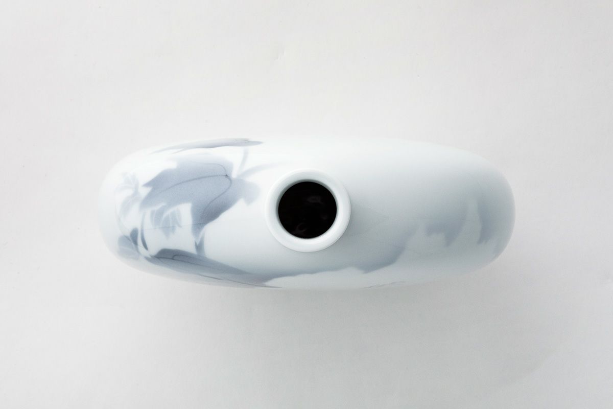 薄墨白牡丹 AN-1花生 | 有田焼 深川製磁｜公式オンラインストア