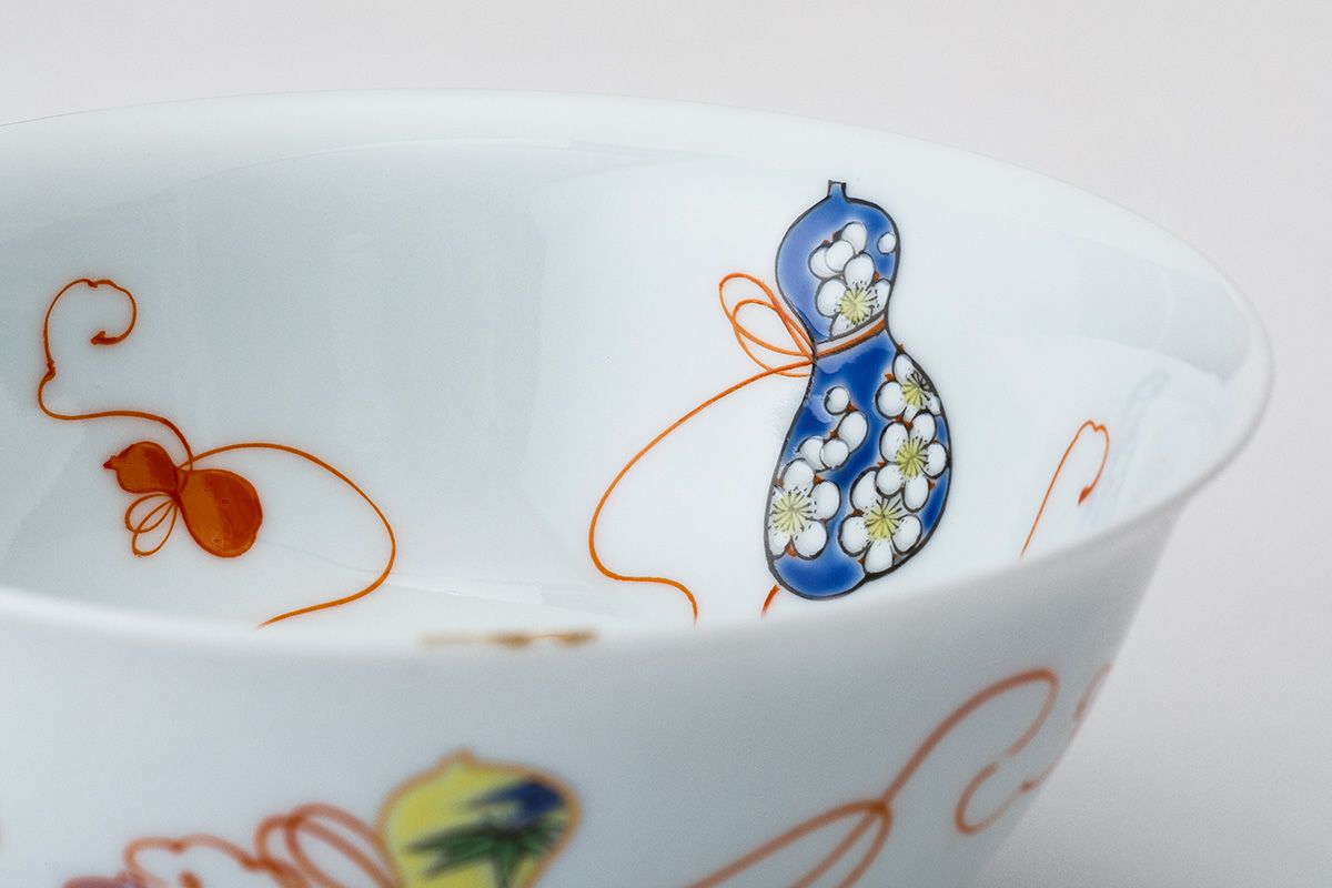 六瓢松竹梅 秋型飯碗 | 有田焼 深川製磁｜公式オンラインストア