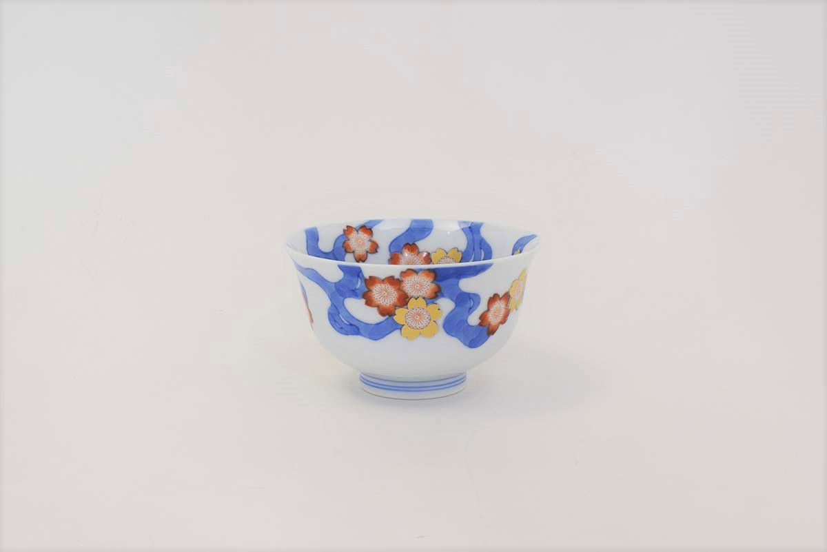 染錦ひょうたん古伊万里型飯碗 | 有田焼 深川製磁｜公式オンラインストア