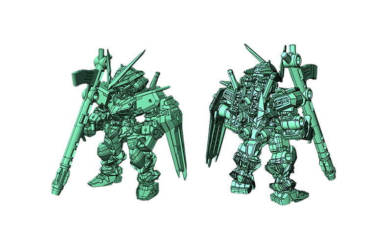 19弾の組み立て方|機動戦士ガンダム モビルスーツ アンサンブル