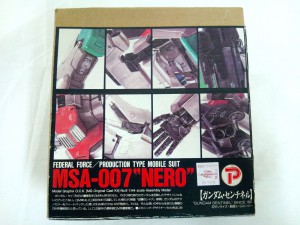 ガレージキット ガンダム・センチネル地球連邦軍汎用量産型MS ネロを