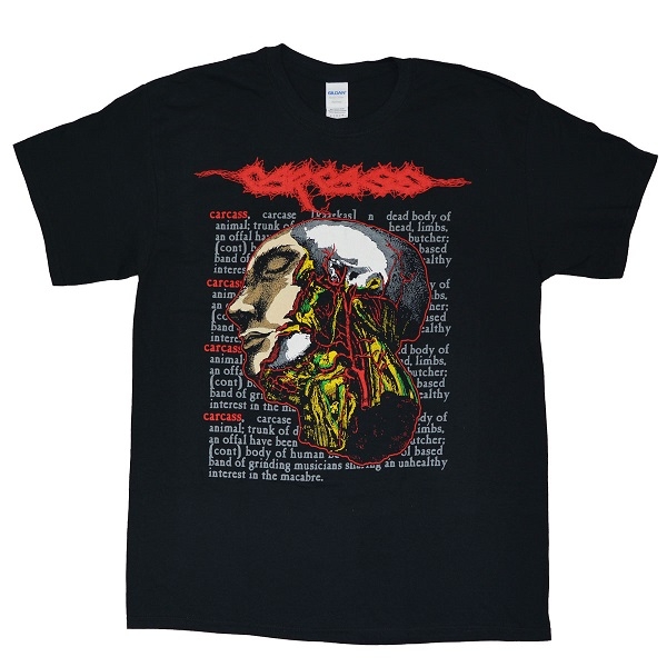 CARCASS Anatomical Head Tシャツ | GEEKHEAD