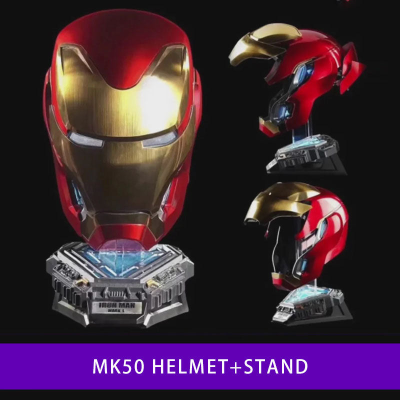Mechahead realistic MK5 MK50 IronMan helmet Mask | English Voice