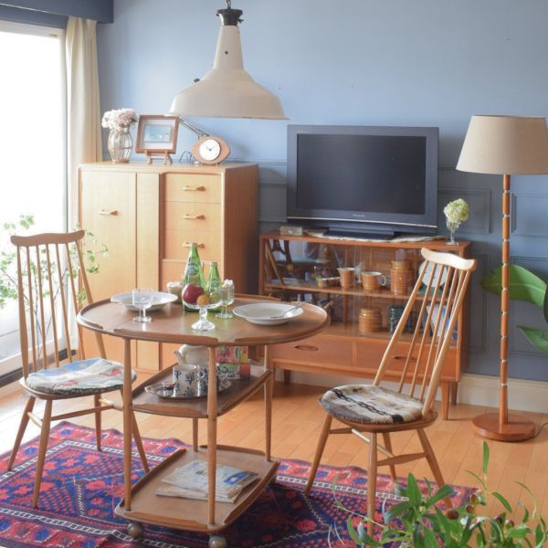 ミッドセンチュリースタイルのおしゃれなランプ、イギリスから届いた