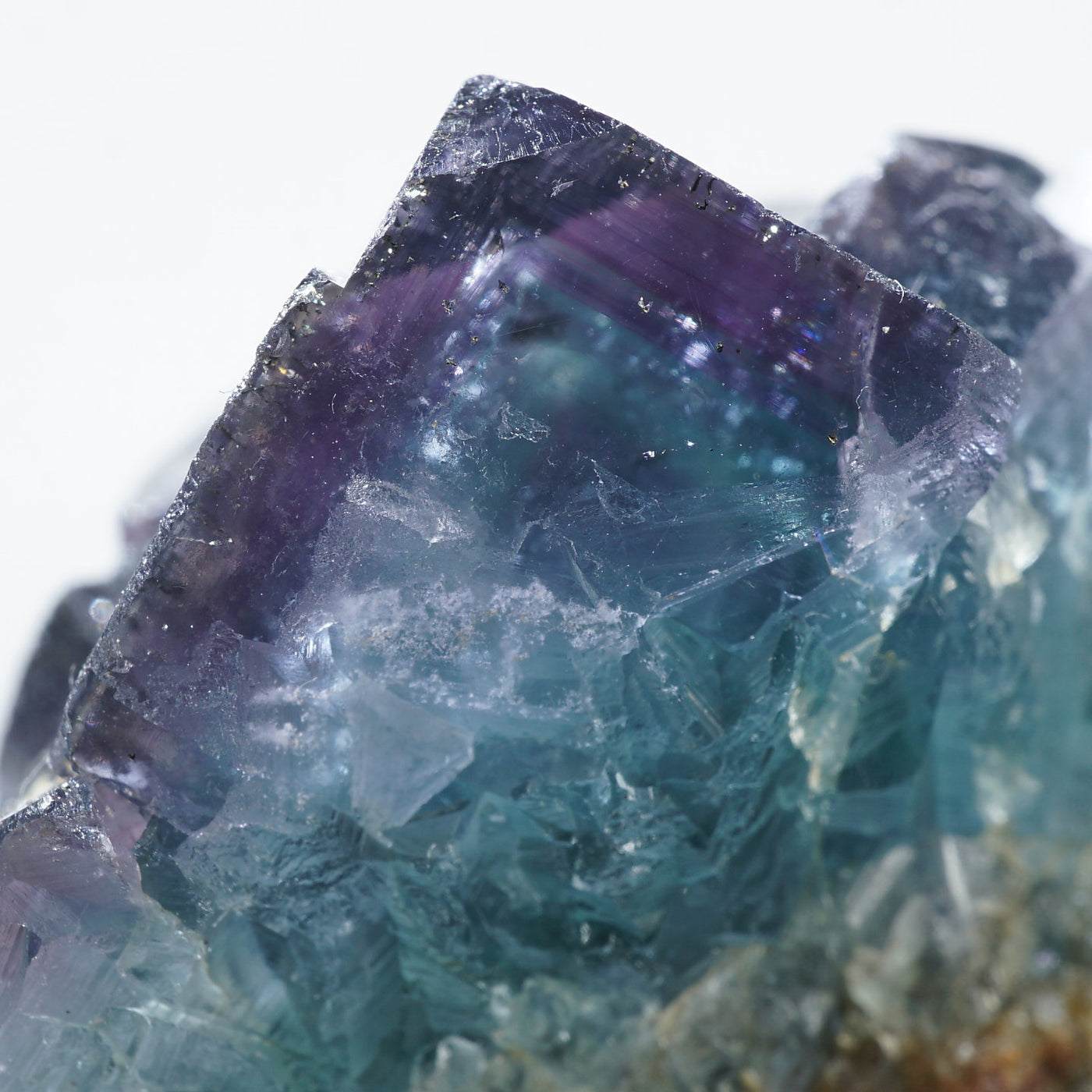 New Found》ナイジェリア Akwana産 フローライト・水晶 – 天然石