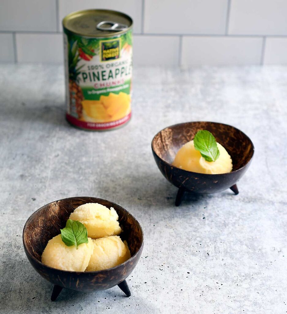 Healthy Ninja Creami Dole Whip Recipe: Vegan, Refined Sugar-Free