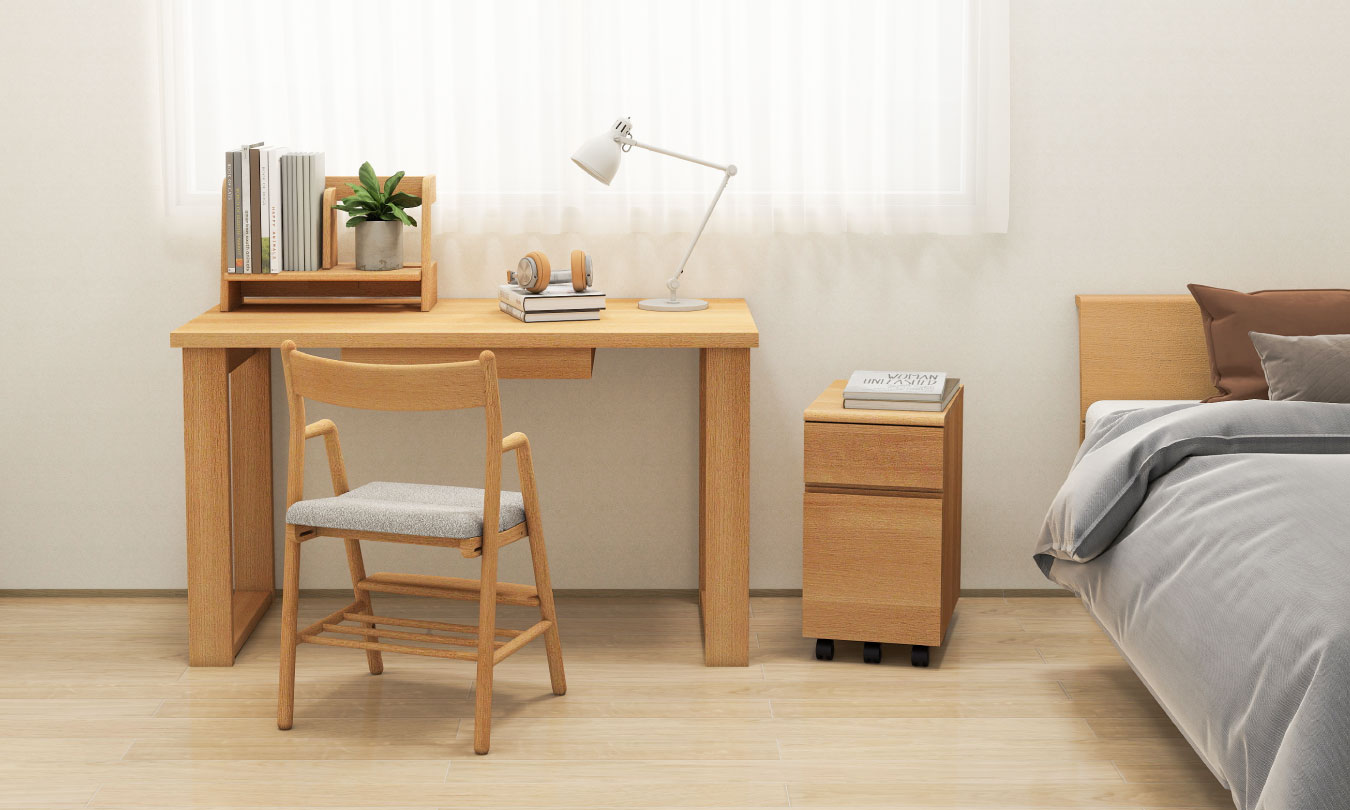 soffio デスク（枠脚+ボックス脚） | 飛騨産業株式会社【公式】 | 飛騨