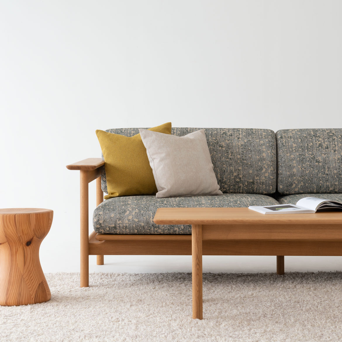 Satsuki Sofa | HIDA | Hida Sangyo [Official] Hida furniture