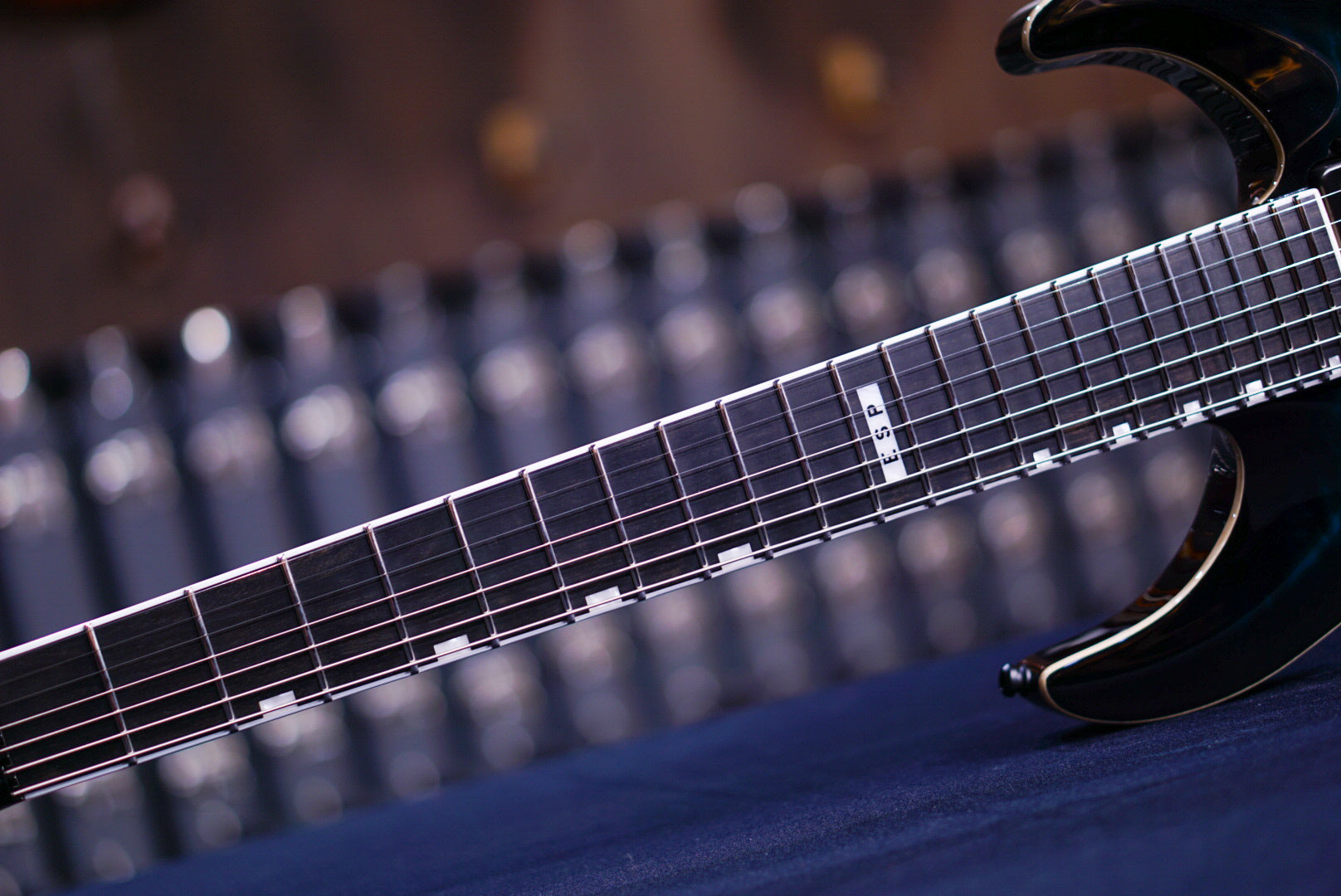 ESP E-II HORIZON FR-7 BLACK TURQUOISE BURST ES0573233