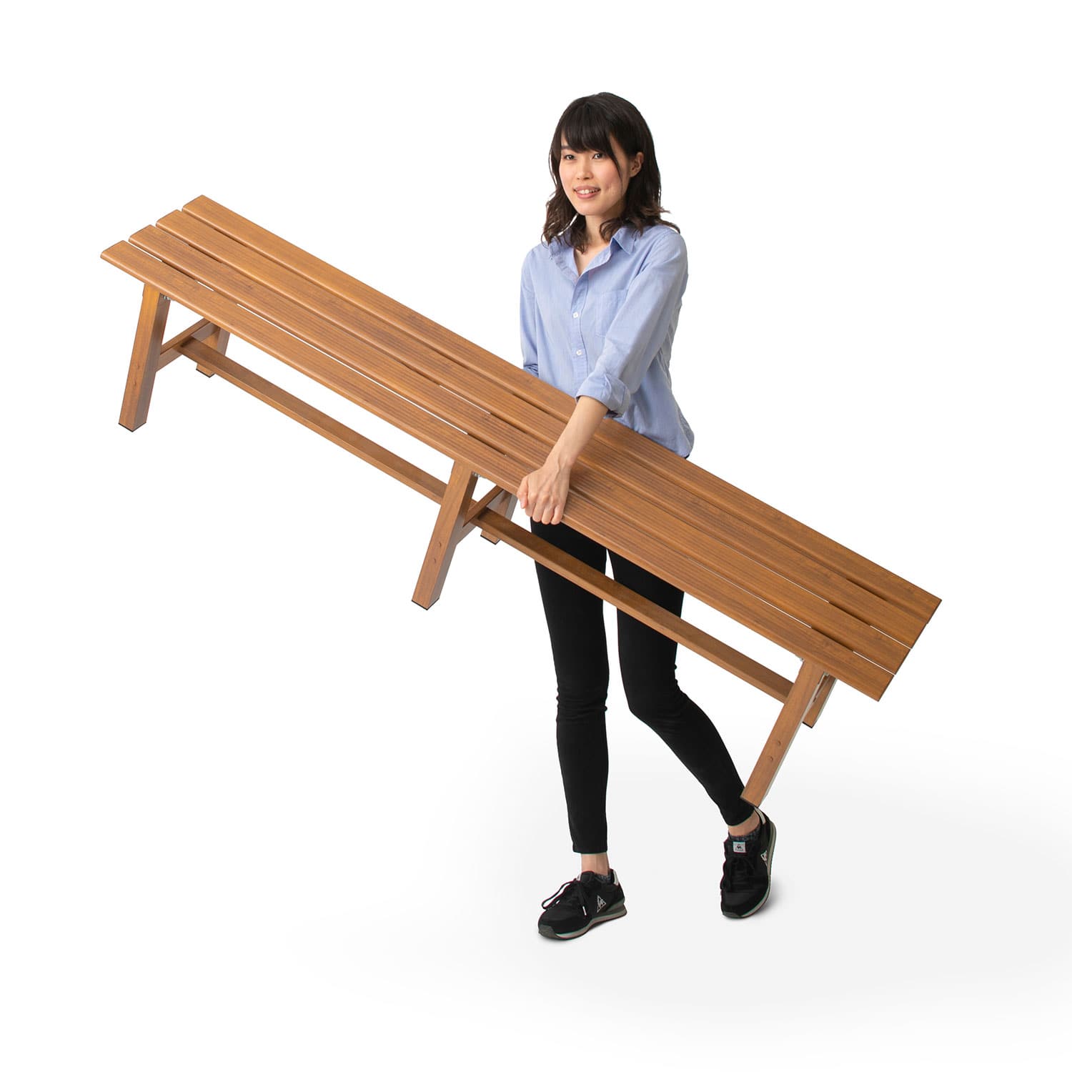 美WOOD 縁台 180 ナチュラルウッド /B(ナチュラルウッド): テーブル