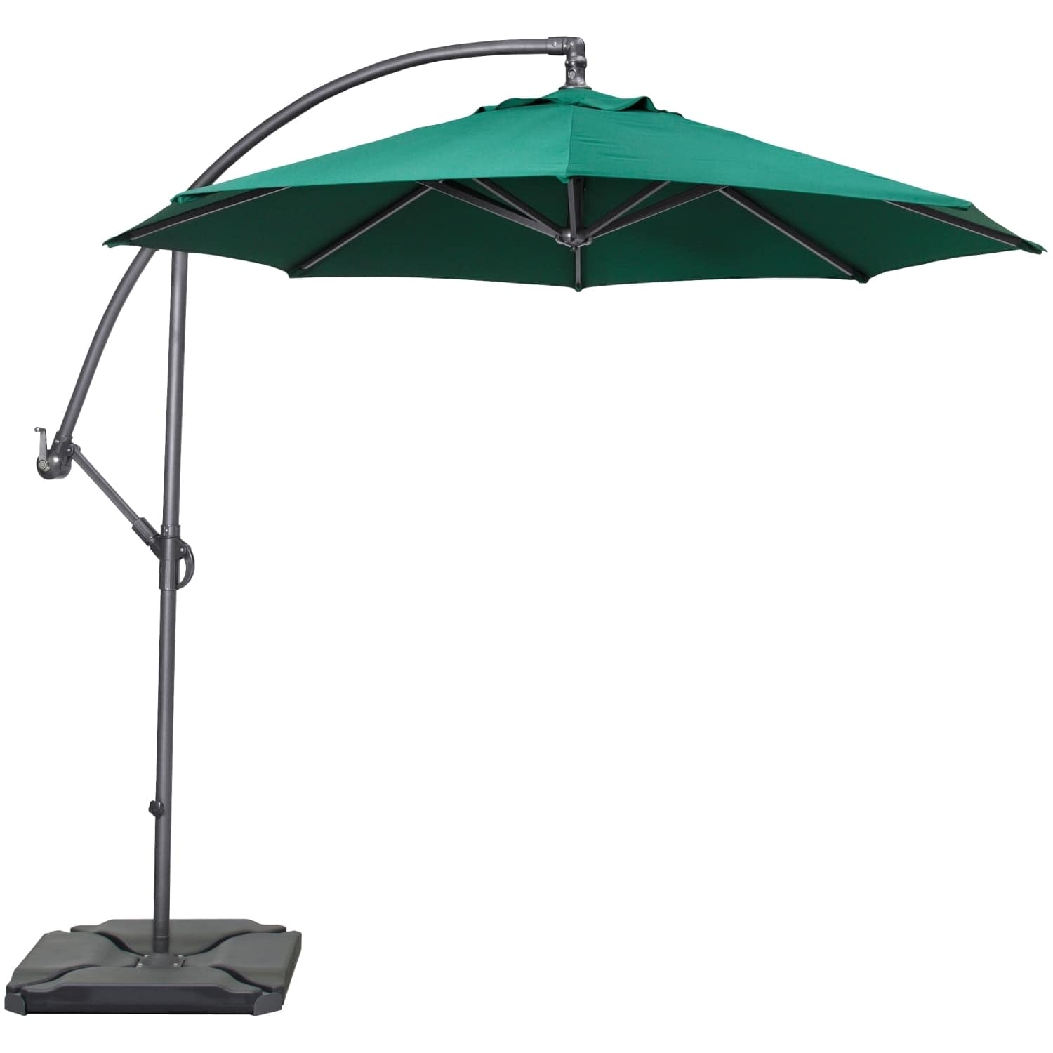 ハンギングパラソル 2.5m グリーン SHR-H03G 4975149346363
